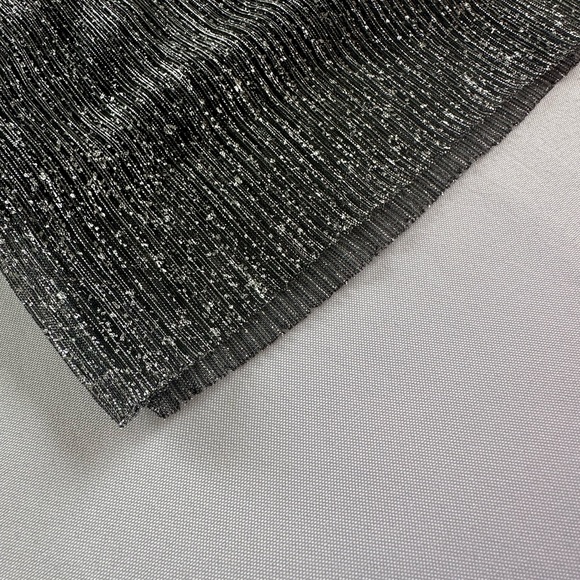 Silver / Black Mini Dress - Picture 5 of 7